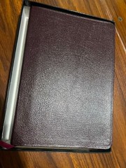 The Ryrie KJV Study Bible Bonded Leather Burgundy by Charles C Ryrie