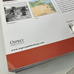 Osprey Publishing Military History Reference Books Mixed Volumes and Series TPB