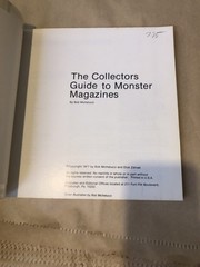 Vtg 1977 The Collectors Guide To Monster Magazines By Bob Michelucci Paperback