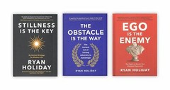 Ego Is The Enemy, The Obstacle , Stillness Is The Key Hardcover 3 book Set