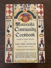 Mennonite Community Cookbook Showalter 1983 Revised HCDJ Vintage