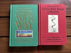 Jeffrey Gitomer Hardcover 2 Book Lot Little Red & Green Books