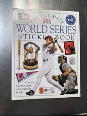 DK Ultimate World Series Sticker Book MLB Baseball 60+ Stickers New