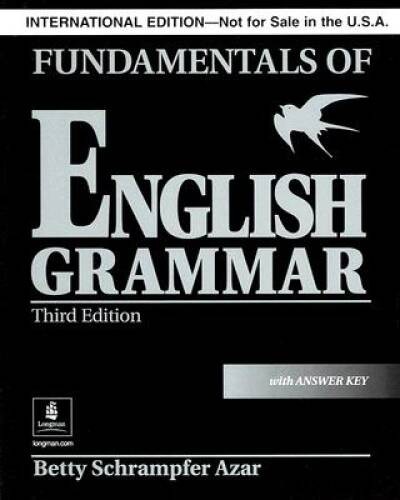 Fundamentals of English Grammar – Paperback By Betty Schrampfer Azar – GOOD