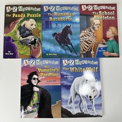Lot of 17 A to Z Mysteries Books, Ron Roy, Super Editions & Letter Series, Good