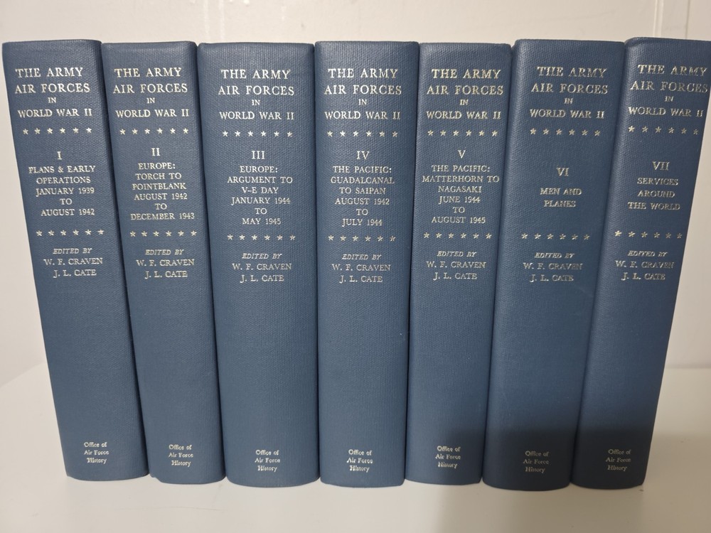 Complete 7 Volume Set US Army in World War II Excellent Condition