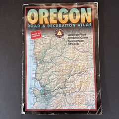 Oregon Road and Recreation by Benchmark Maps Staff (2006, Map, Other)