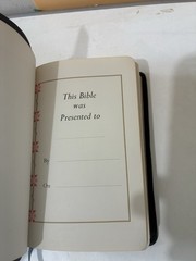 Holy Bible Cameo 16mo PCE Pure Cambridge Edition Antique French Morocco Leather