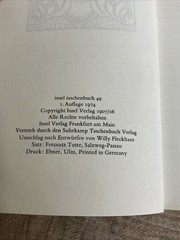 Rilke Neue Gedichte Und Der Neuen Gedichte Anderer Teil Insel Taschenbuch