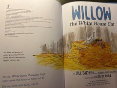 Willow the White House Cat by Jill Biden 2024, HC DJ, 1st Ed, Full # -NEW-