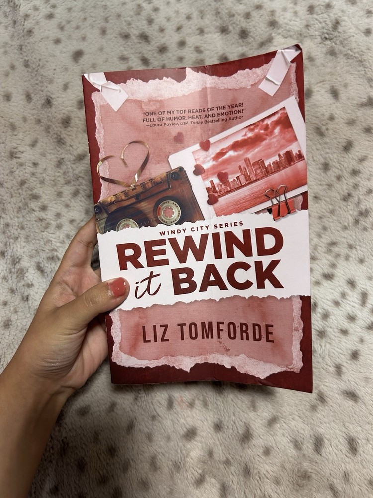 Rewind it Back (Red Edges) by Liz Tomforde SIGNED IN PERSON