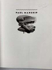 Paul Manship by John Manship 1989 First Edition Hardcover