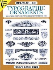 Ready-to-Use Typographic Ornaments: 429 Different Copyright-Free Des – VERY GOOD