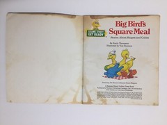 CTW Sesame Street Get Ready Big Bird’s Square Meal Stories About Shapes & Colors