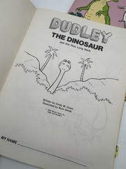 Vintage Lot of 5 DINOSAUR Coloring Books Most Unused But One Has Marks