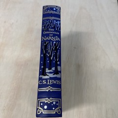 The Chronicles of Narnia C. S. Lewis Barnes Noble Hardcover Bonded Leather