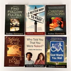 24 Andrew Wommack Books Christian Living Charismatic Evangelist God Faith Jesus