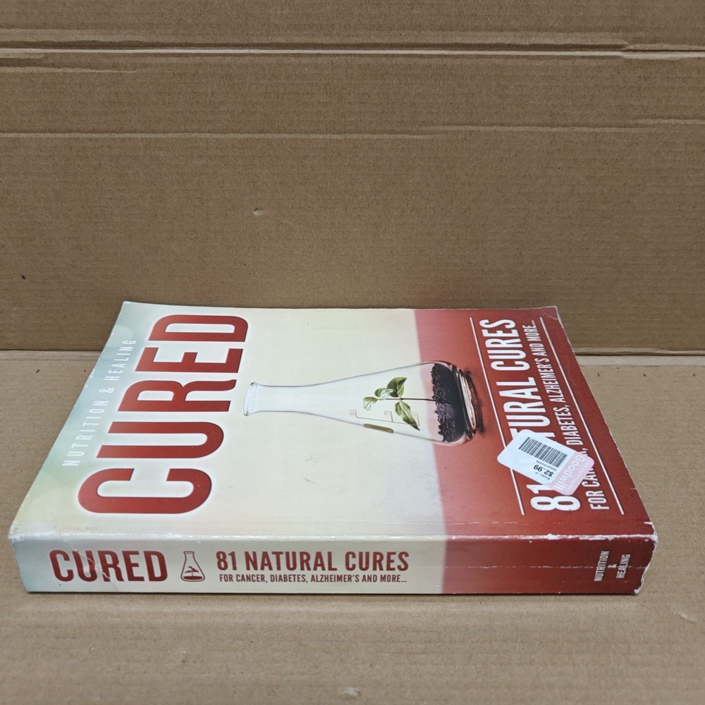 CURED 81 Natural Cures (2017, Paperback) Clean Inside