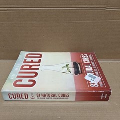 CURED 81 Natural Cures (2017, Paperback) Clean Inside
