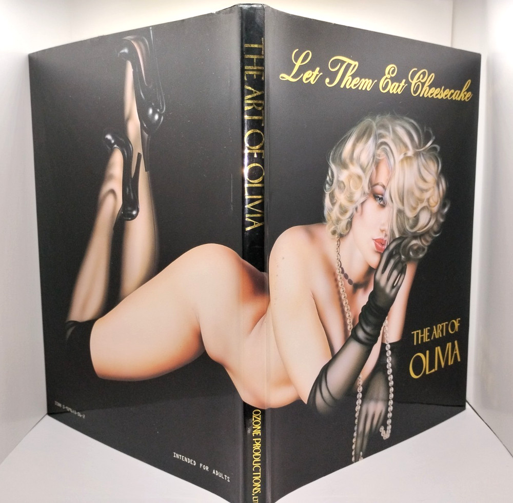 Let Them Eat Cheesecake The Art of Olivia De-Berardinis Pinup Art Hardcover Book