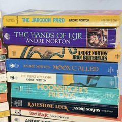 Lot of 60+ Andre Norton science fiction & fantasy Vtg paperbacks Sci-fi Ace SFF