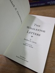 The Whalestoe Letters, Mark Z. Danielewski, 2000, 1st Edition