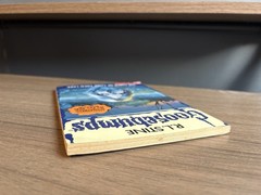 Good Thin Edition 1st print Goosebumps #56 The Curse of Camp Cold Lake ~ Stine