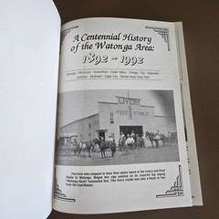 Centennial History of the Watonga Area 1892-1992 HC Oklahoma Blaine County Book