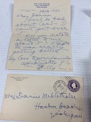 AUTOBIOGRAPHY WITH LETTERS William Lyon Phelps HC + Personal Notes 1939