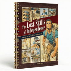 The Lost Skills of Independence – Hardcover, Spiral Bound, Colored Illustrations