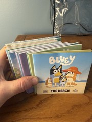 Disney Pixar Usborne Bluey Massive Lot of 50+ Kids Mini Books Stories Coloring