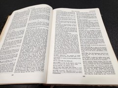 Dickson KJV New Analytical Indexed Bible Genuine Morocco Black Leather 1966