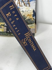 Montana Sky Nora Roberts 1996 VTG 440 pgs HC DJ 9 1/2 in x 6 1/4 in
