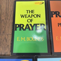 E.M. Bounds Books on Prayer PB Lot of 7 – Baker Book House Direction Vtg 70s 80s