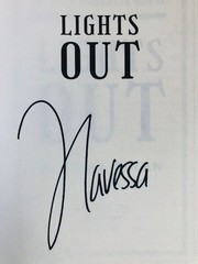 SIGNED IN PERSON Lights Out (Into Darkness #1) by Navessa Allen (2024, Trade PB)