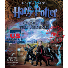 Harry Potter Order of the Phoenix Illustrated HC Book 5 Jim Kay 9780545791434