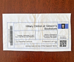 WHAT HAPPENED Hillary Rodham Clinton SIGNED 2017 1st Ed 1st Print wReceipt HCDJ