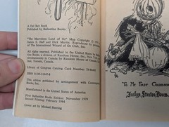 L. Frank Baum Oz Paperback Set of 6 Del Rey Ballantine