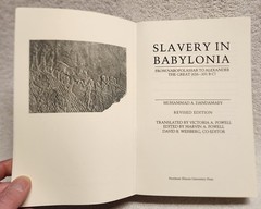 Slavery in Babylonia Nabopolassar to Alexander the Great 626-331 BC Dandamaev