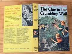 Nancy Drew Yellow Matte BLUE ENDPAPERS Build a Bundle Lot Set – Buy 1 or More