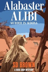 Alabaster Alibi (A Rock Shop Mystery)