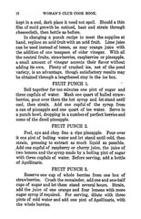 1908 Woman’s Club Cook Book Of Southern Recipes 256 Pages