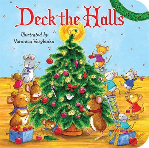 Deck the Halls – board book Vasylenko, Veronica