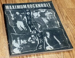 MAXIMUM ROCKNROLL #88 September 1990 CREAMERS Kolaborancji L7 Visaci Zamek