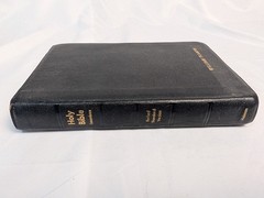 Holman RSV Holy Bible Morocco Leather 1962 Concordance Verse Reference Edition