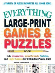Charles Timmerman The Everything Large-Print Games & Puzzles Book (Paperback)