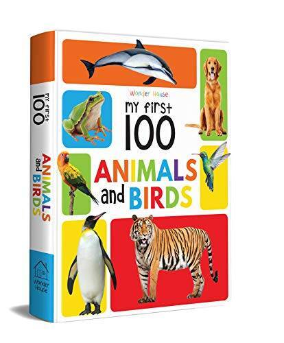 My First 100 Animals And Birds Padded Board Book – Board book – GOOD