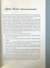 1957 Zinc Oxide Rediscovered New Jersey Zinc Semiconductor Chemistry