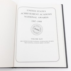 1988 Unites States Achievement Academy Vol 44 National Awards HB VGUC