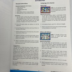 Colorful File Folder Games : Skill-Building Center Activities for Language Arts